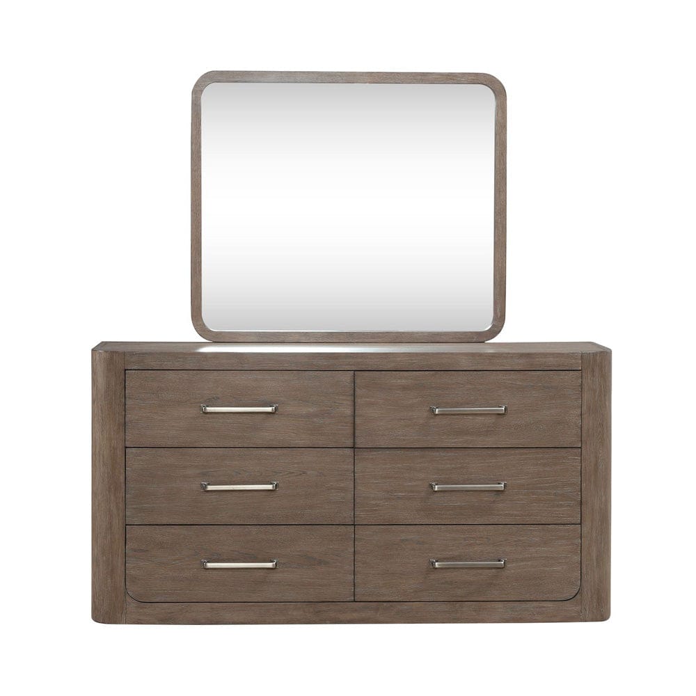 Liberty Furniture - South Bend - Dresser & Mirror in Brown - 306-BR-DM view 3