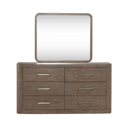 Liberty Furniture - South Bend - Dresser & Mirror in Brown - 306-BR-DM view 3