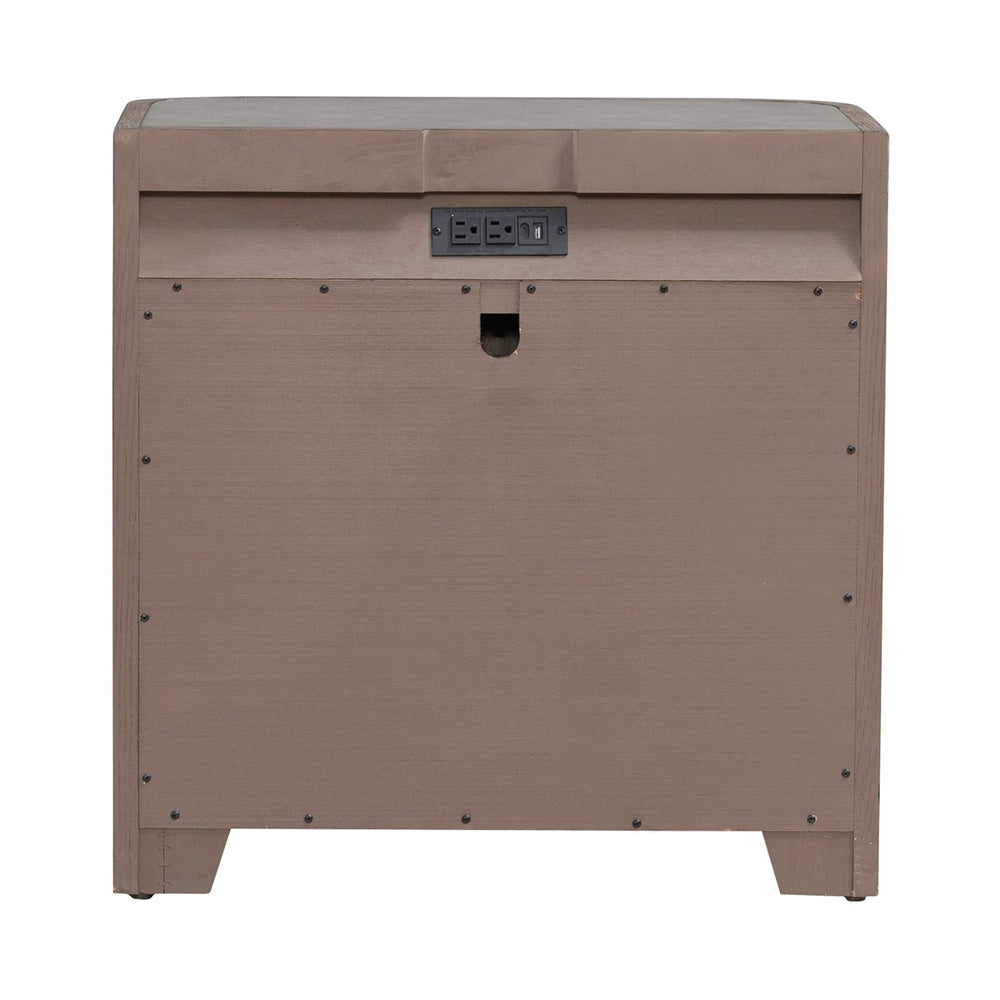 Liberty Furniture - South Bend King Shelter Bed, 2 Night Stands - 306-BR-KSH2NS view 8