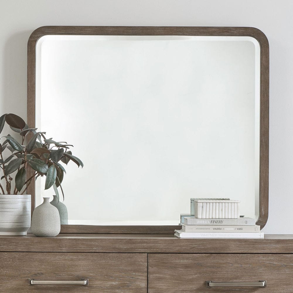 Liberty Furniture - South Bend - Landscape Mirror in Brown - 306-BR51 view 1