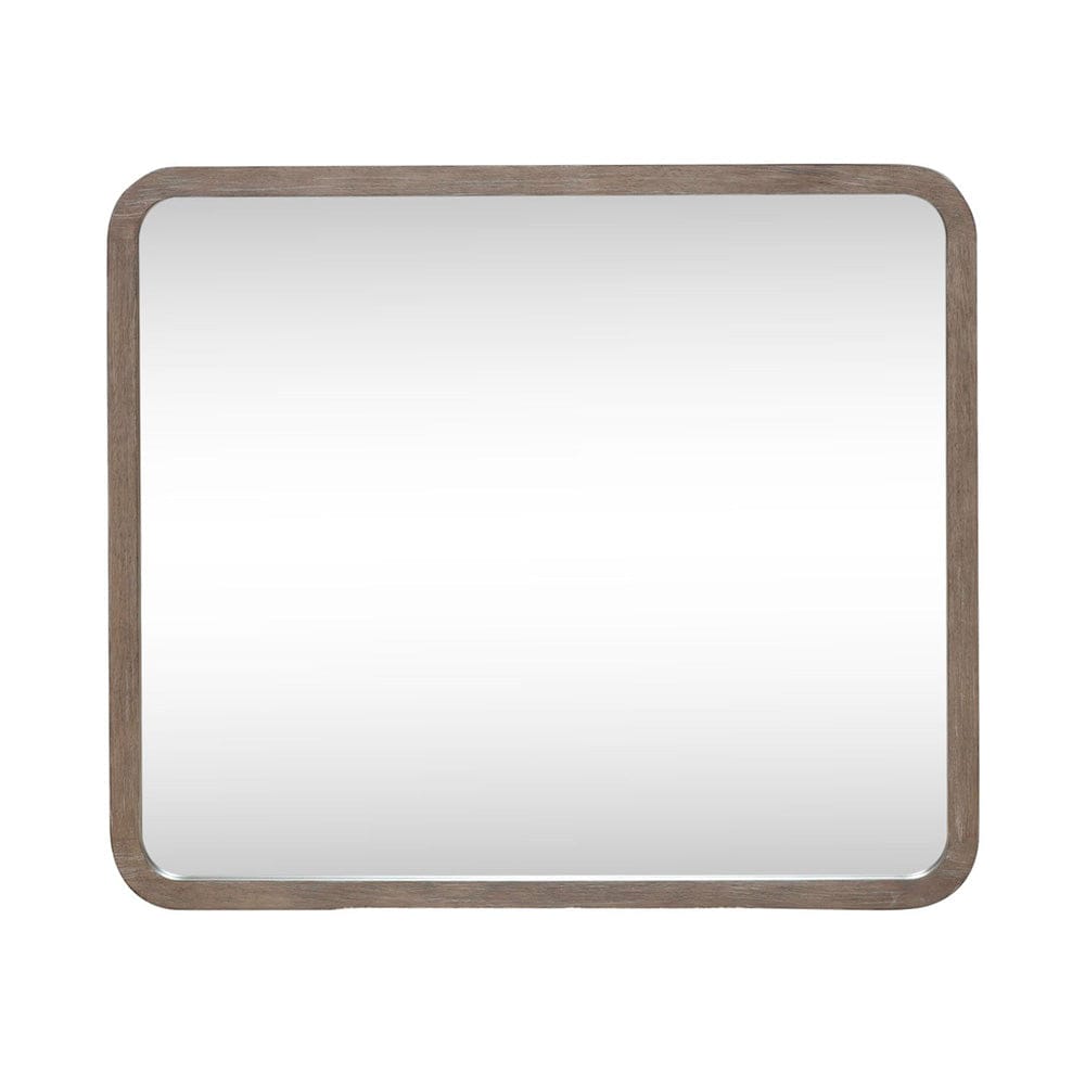 Liberty Furniture - South Bend - Landscape Mirror in Brown - 306-BR51 view 3