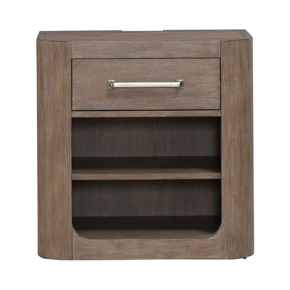 Liberty Furniture - South Bend - Open Nightstand w/ Charging Station in Brown - 306-BR62 view 3