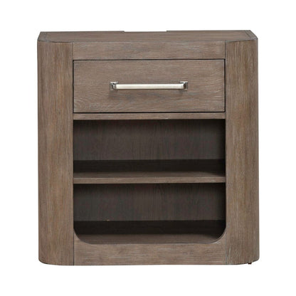 Liberty Furniture - South Bend - Open Nightstand w/ Charging Station in Brown - 306-BR62 view 3