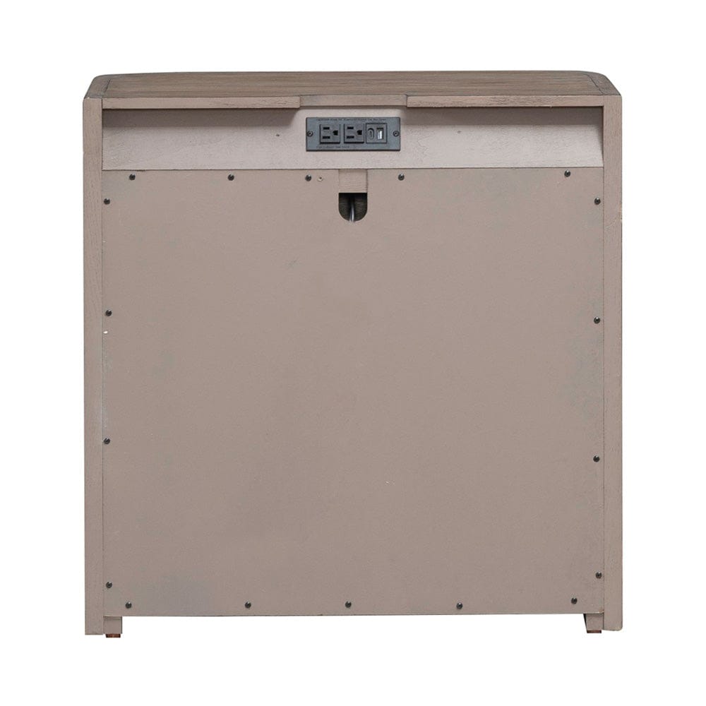 Liberty Furniture - South Bend - Open Nightstand w/ Charging Station in Brown - 306-BR62 view 5