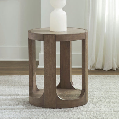 Liberty Furniture - South Bend Round Chairside Table - 306-OT1021 view 1