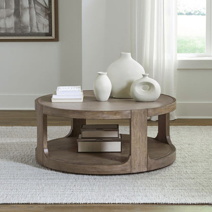 Liberty Furniture - South Bend Round Cocktail Table - 306-OT1011 view 1