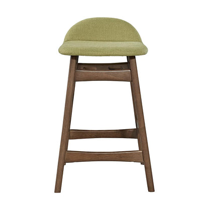 Liberty Furniture - Space Savers 24 Inch Counter Chair - Green  in Satin Walnut - 198-B650124-GE veiw 3