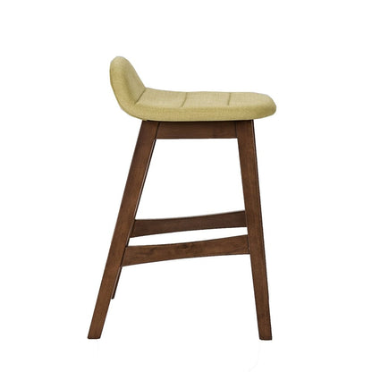 Liberty Furniture - Space Savers 24 Inch Counter Chair - Green  in Satin Walnut - 198-B650124-GE veiw 4