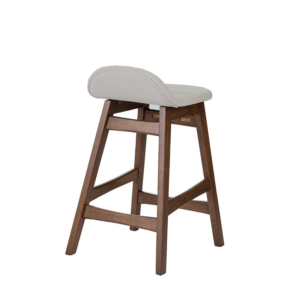 Liberty Furniture - Space Savers 24 Inch Counter Chair - Light Tan  in Satin Walnut - 198-B650124-TN veiw 5
