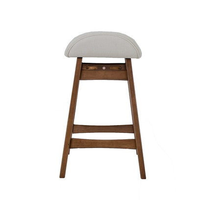 Liberty Furniture - Space Savers 24 Inch Counter Chair - Light Tan  in Satin Walnut - 198-B650124-TN veiw 6