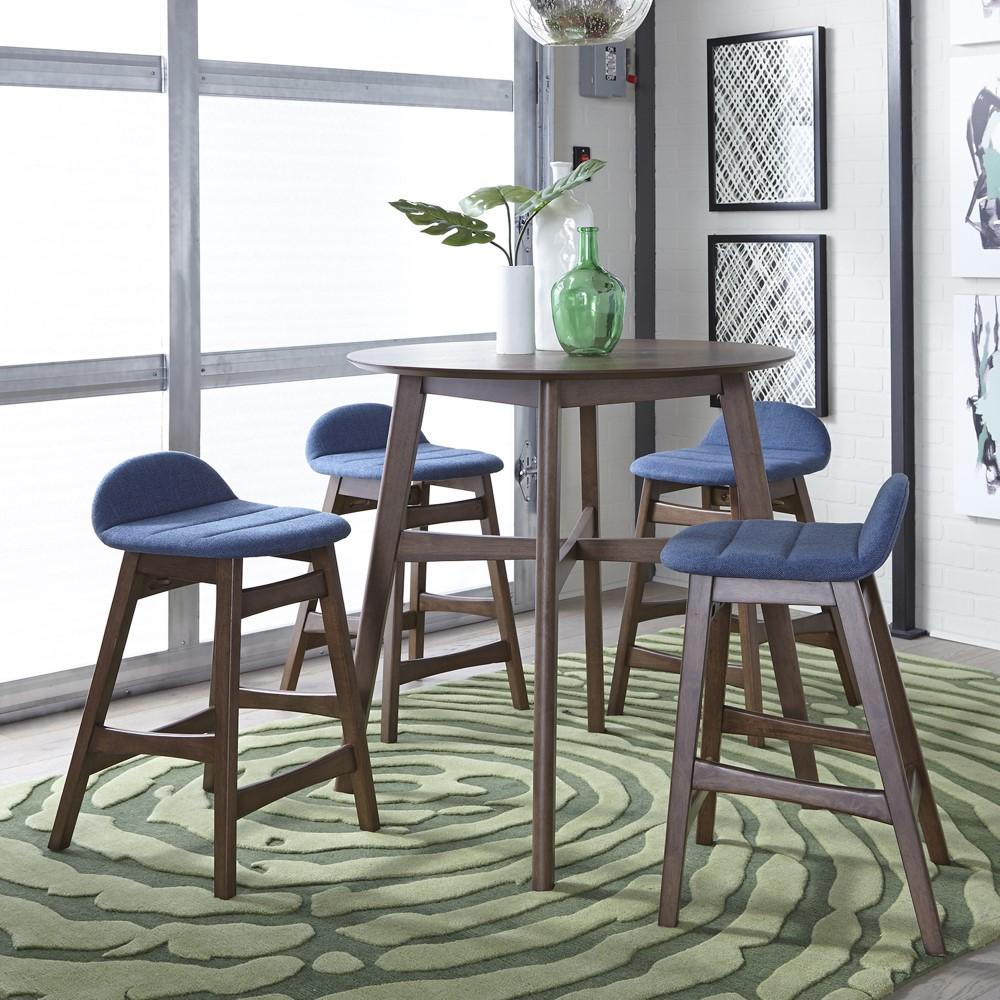 Liberty Furniture - Space Savers Barstool - Blue (Set of 2) - 198-B650124-BU veiw 8