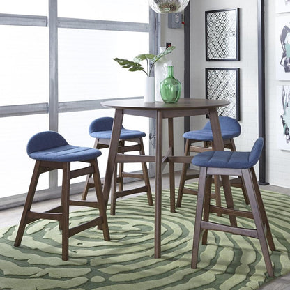 Liberty Furniture - Space Savers Barstool - Blue (Set of 2) - 198-B650124-BU veiw 8