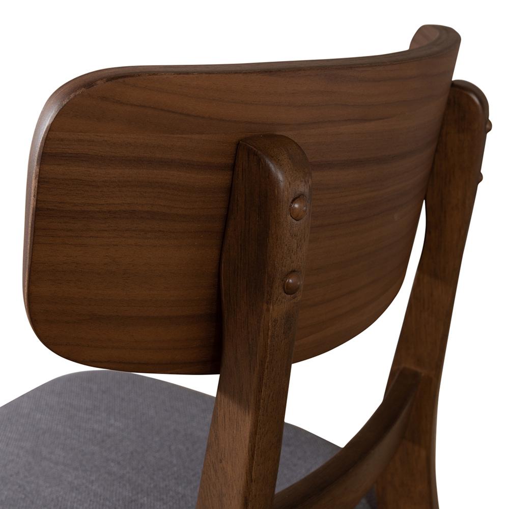 Liberty Furniture - Space Savers Panel Back Side Chair- Grey  in Satin Walnut - 198-C9101S-GY veiw 7