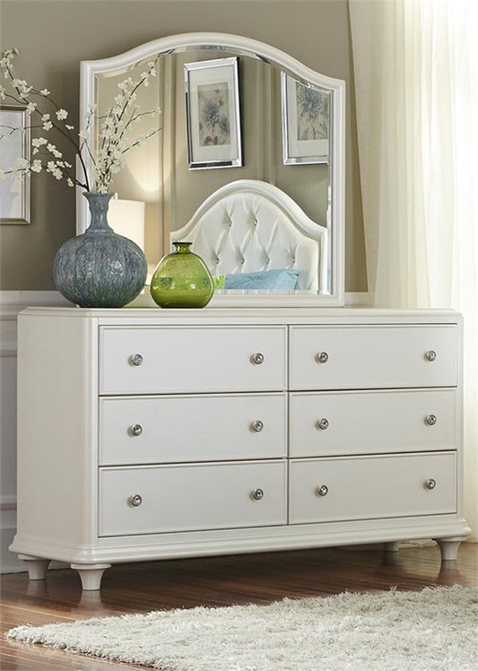 Liberty Furniture - Stardust Youth Dresser & Mirror - 710-YBR-DM veiw 1