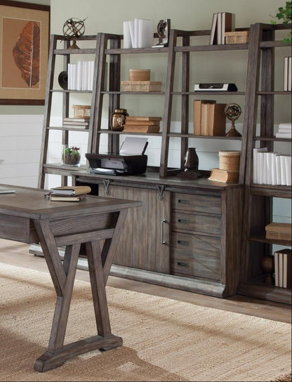 Liberty Furniture - Stone Brook 5 Piece Desk - 466-HOJ-5PD veiw 1