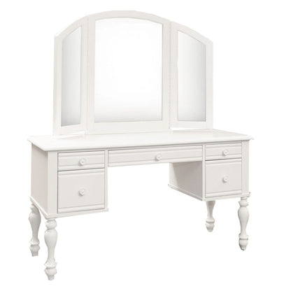 Liberty Furniture - Summer House I - 3 Piece Vanity Set in White - 607-BR-VN view 3