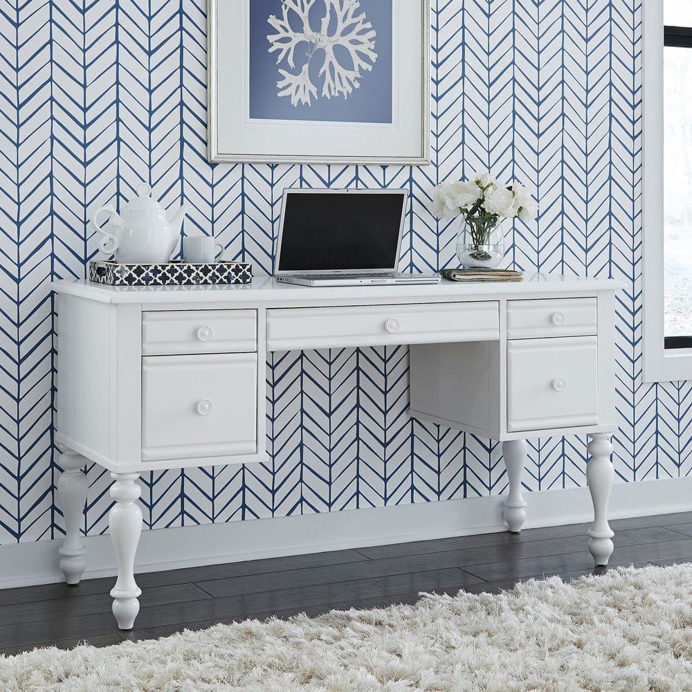 Liberty Furniture - Summer House I - 3 Piece Vanity Set in White - 607-BR-VN view 6
