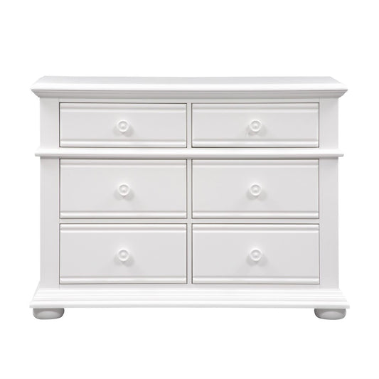 Liberty Furniture - Summer House 6 Drawer Dresser - 607-BR30 veiw 1