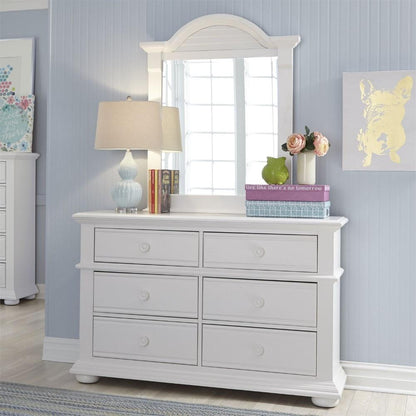 Liberty Furniture - Summer House 6 Drawer Dresser - 607-BR30 veiw 8