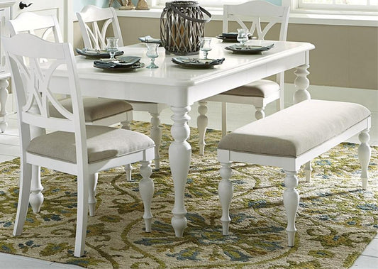 Liberty Furniture - Summer House I 6 Piece Rectangular Table Set - 607-CD-6RTS veiw 1