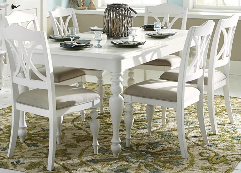 Liberty Furniture - Summer House I 7 Piece Rectangular Table Set - 607-CD-7RLS veiw 1