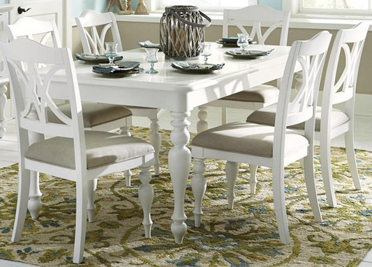 Liberty Furniture - Summer House I 7 Piece Rectangular Table Set - 607-CD-7RLS veiw 1