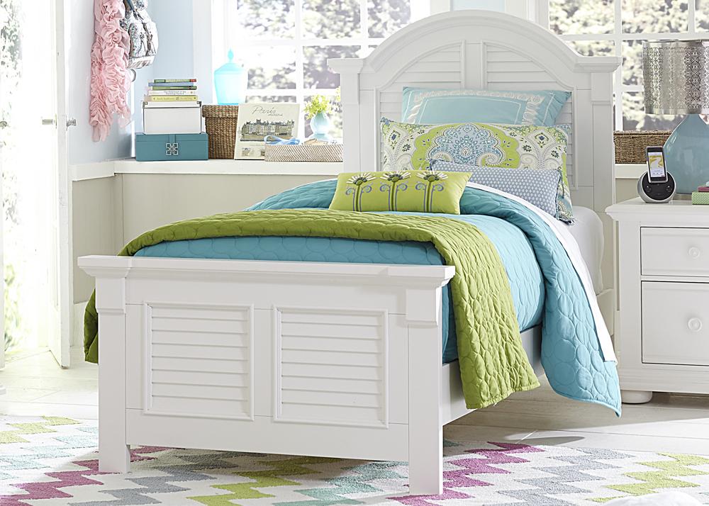 Liberty Furniture - Summer House Youth Full Panel Bed - 607-YBR-FPB veiw 1