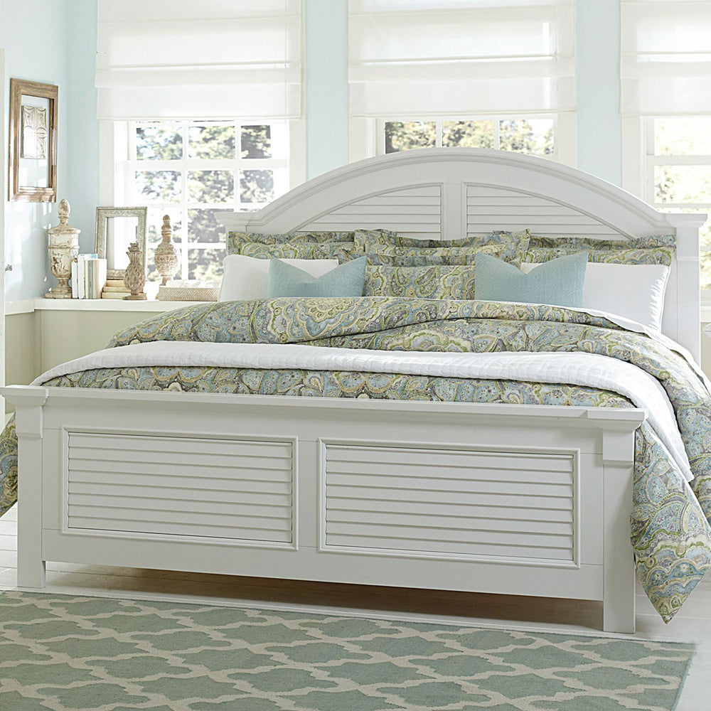 Liberty Furniture - Summer House I King Panel Bed, 2 Night Stands - 607-BR-KPB2NS view 12