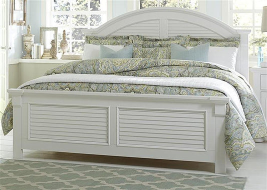 Liberty Furniture - Summer House I Queen Panel Bed - 607-BR-QPB veiw 1