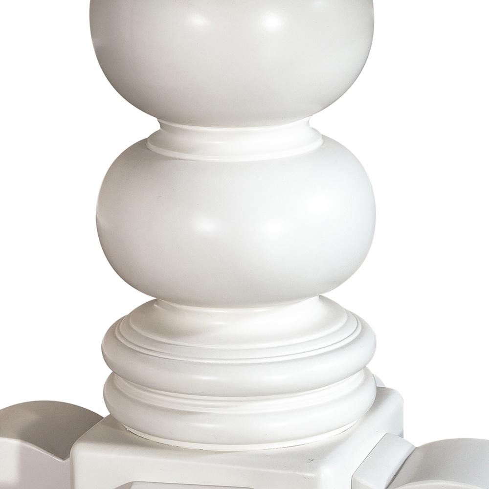 Liberty Furniture - Summer House Round Pedestal Table in Oyster White - 607-CD-PDS veiw 4