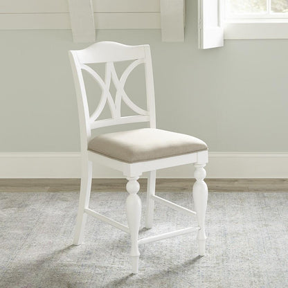 Liberty Furniture - Summer House Slat Back Counter Chair (Set of 2) - 607-B900124 veiw 1