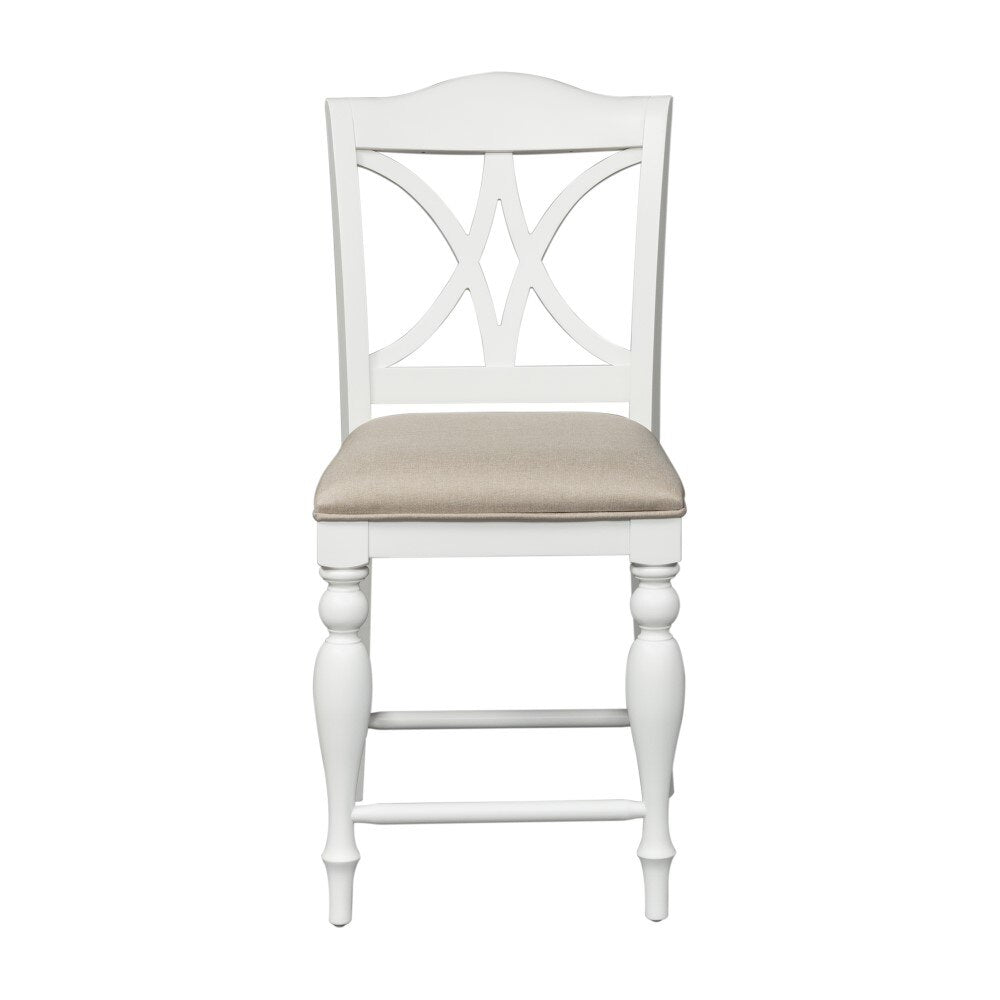 Liberty Furniture - Summer House Slat Back Counter Chair (Set of 2) - 607-B900124 veiw 2