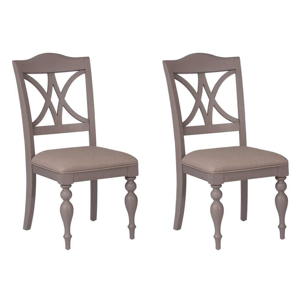 Liberty Furniture - Summer House Slat Back Side Chair -Set of 2 - 407-C9001S-2PK view 1