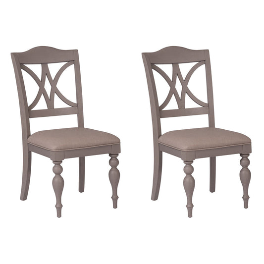 Liberty Furniture - Summer House Slat Back Side Chair -Set of 2 - 407-C9001S-2PK view 1