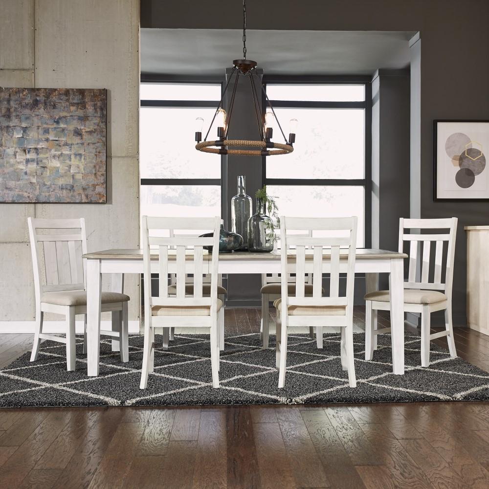 Liberty Furniture - Summerville 7 Piece Rectangular Table Set - 171-CD-7RLS veiw 1