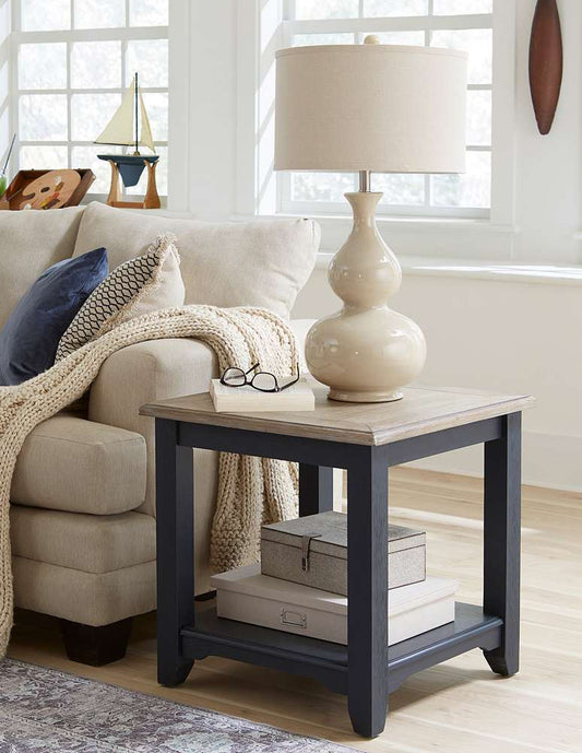 Liberty Furniture - Summerville End Table Navy - 171NY-OT1020 veiw 1