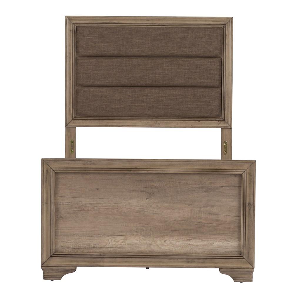 Liberty Furniture - Sun Valley 3 Piece Full Uph Bed, Dresser & Mirror Set - 439-BR-FUBDM veiw 3