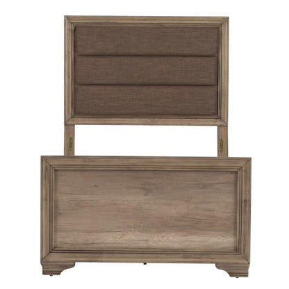 Liberty Furniture - Sun Valley 3 Piece Full Uph Bed, Dresser & Mirror Set - 439-BR-FUBDM veiw 3