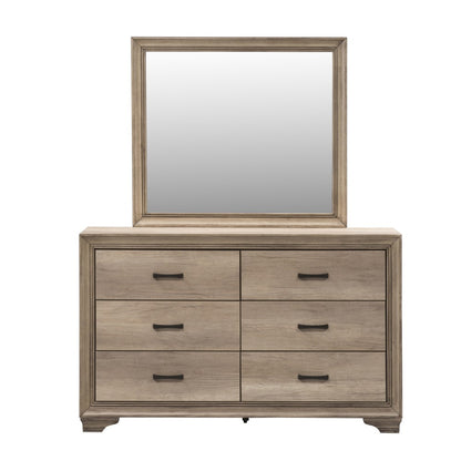 Liberty Furniture - Sun Valley 3 Piece Full Uph Bed, Dresser & Mirror Set - 439-BR-FUBDM veiw 4