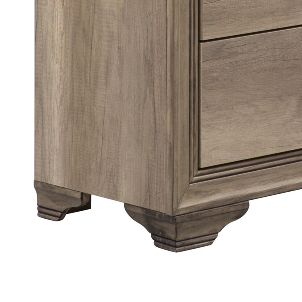 Liberty Furniture - Sun Valley 3 Piece Queen Uph Bed, Dresser & Mirror Set - 439-BR-QUBDM veiw 8