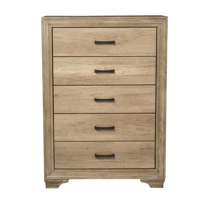 Liberty Furniture - Sun Valley 4 Piece Queen Uph Bed, Dresser & Mirror, Chest Set - 439-BR-QUBDMC veiw 5