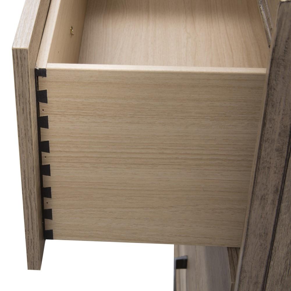 Liberty Furniture - Sun Valley 4 Piece Queen Uph Bed, Dresser & Mirror, Nightstand Set - 439-BR-QUBDMN veiw 6
