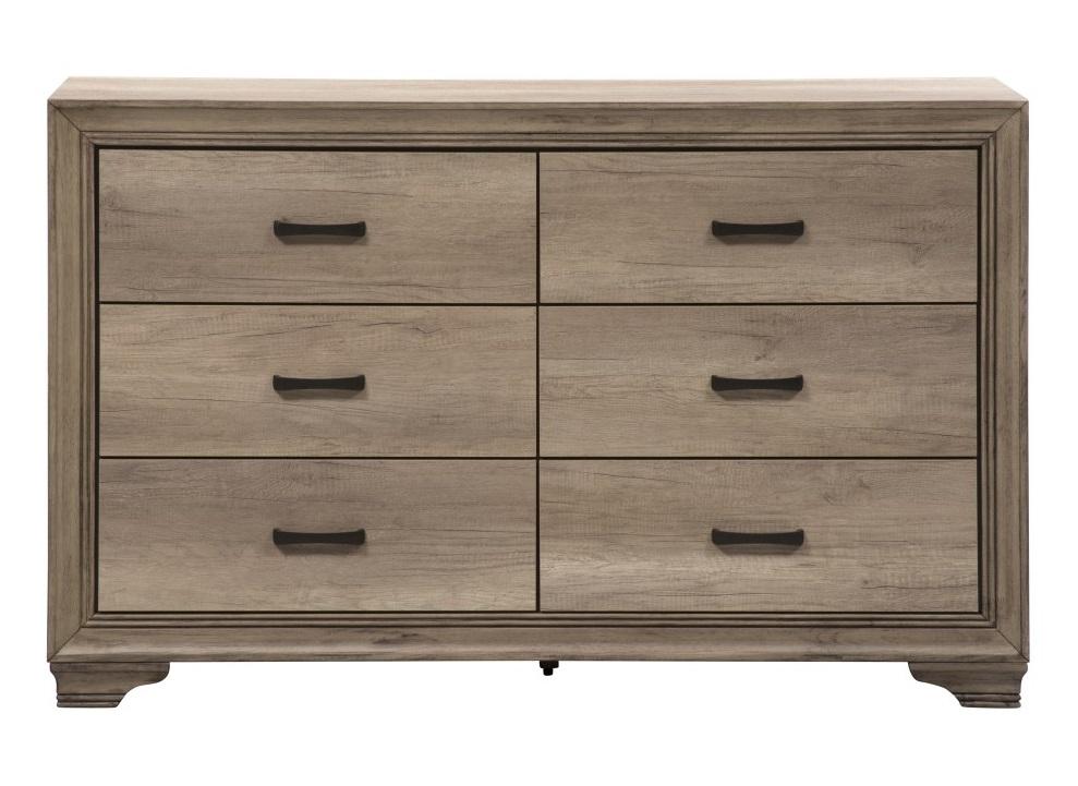 Liberty Furniture - Sun Valley 6 Drawer Dresser - 439-BR31 veiw 1