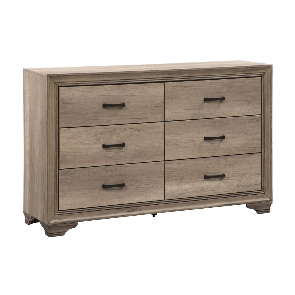 Liberty Furniture - Sun Valley 6 Drawer Dresser - 439-BR31 veiw 3