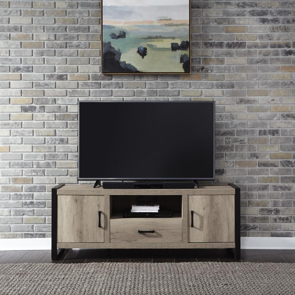 Liberty Furniture - Sun Valley 64 Inch TV Console w/ Faux Metal - 439-TV64 veiw 1
