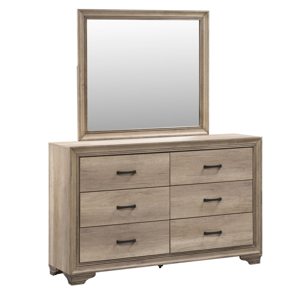 Liberty Furniture - Sun Valley Dresser & Mirror - 439-BR-DM veiw 3