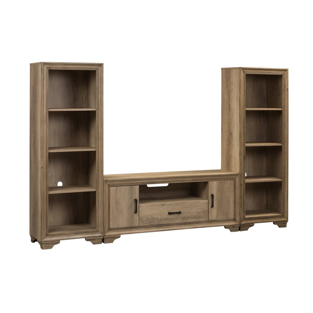 Liberty Furniture - Sun Valley Entertainment Center w Piers - 439-ENTW-ECP veiw 2