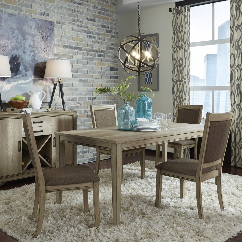 Liberty Furniture - Sun Valley 5 Piece Rectangular Table Set - 439-DR-O5RLS veiw 1