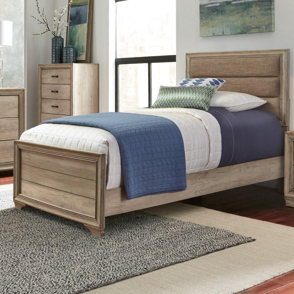 Liberty Furniture - Sun Valley Twin Upholstered Bed - 439-BR-TUB veiw 3
