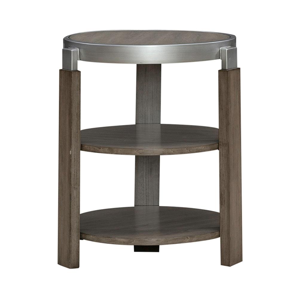 Liberty Furniture - Sutton Chairside Table in Bleached Sand - 232-OT1021 veiw 2